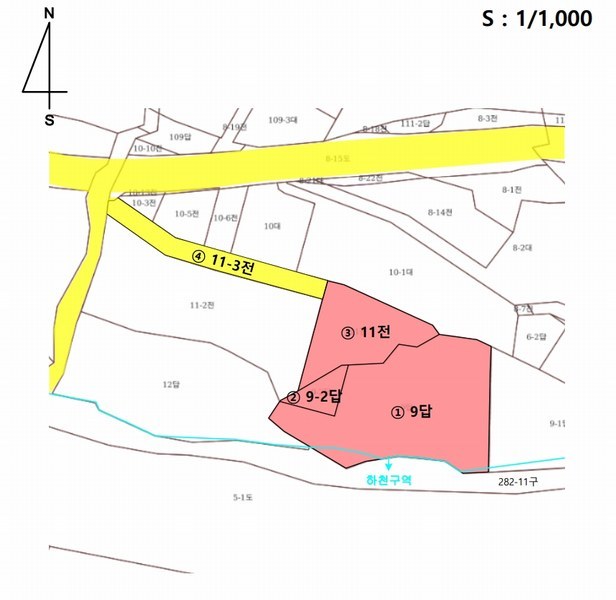 2025타경503459 세종특별자치시 금남면 도남리 9 농지 경매 이미지
