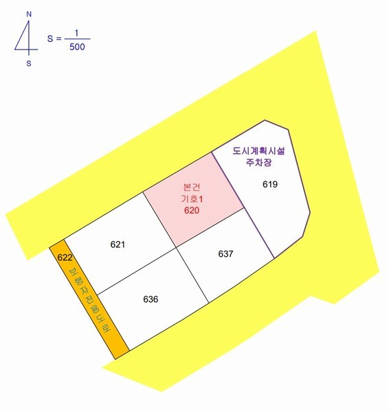2025타경503579 대전광역시 유성구 원신흥동 620 대지 경매 이미지