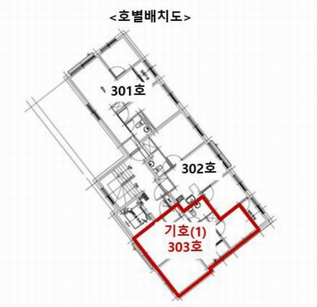 2025타경11020 서울특별시 강서구 공항대로75길 50, 한경렉스플레이스 3층 303호 오피스텔 경매 이미지