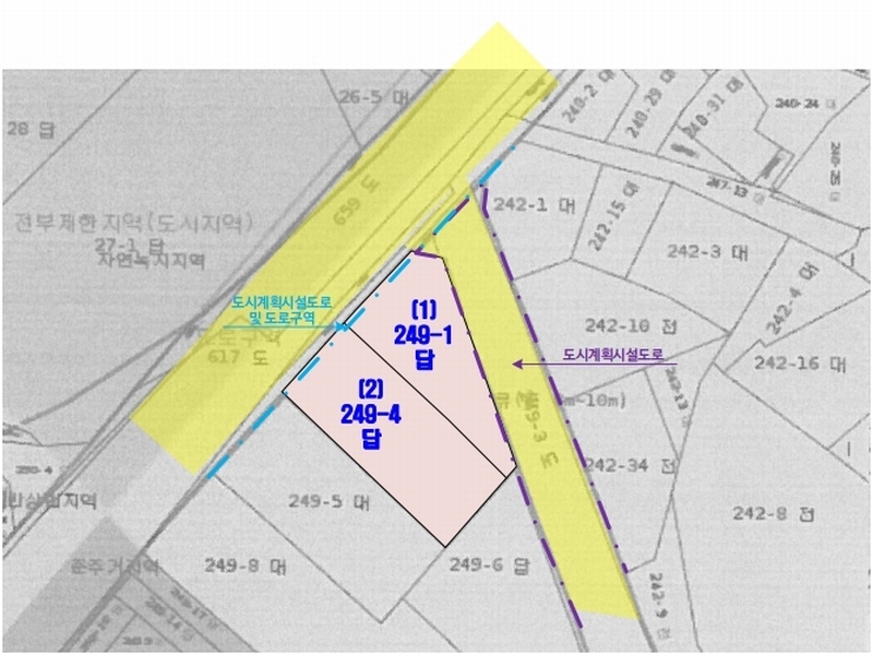 2023타경17539 충청남도 예산군 예산읍 신례원리 249-1 농지 경매 이미지
