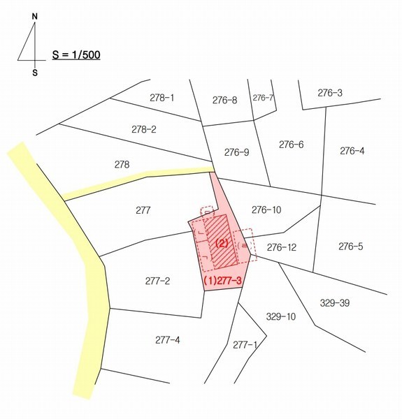 2024타경21054 충청남도 홍성군 광천읍 광천리 277-3 대지 경매 이미지