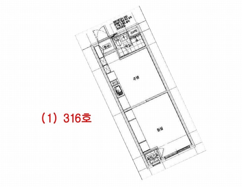 2024타경22163 충청남도 예산군 삽교읍 청사로 190, 내포에드가오피스텔2차 3층 316호 오피스텔 경매 이미지
