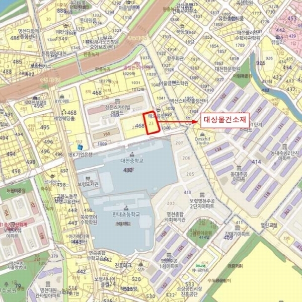 2025타경818 충청남도 보령시 명천중앙길 8, 명천CITY타워 2층 201호 근린상가 경매 이미지