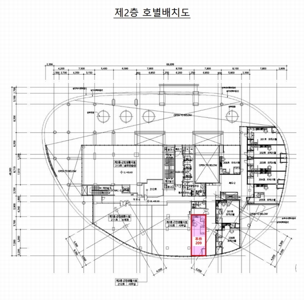 2025타경11053 울산광역시 남구 삼산로 87, 삼환아르누보 2층 209호 오피스텔[계약34평형] 경매 이미지