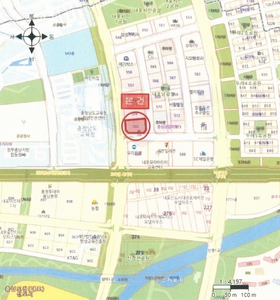 2025타경15438 충청남도 홍성군 홍북읍 청사로 152, 에이스타워 1층 111호외1개호 근린상가 경매 이미지