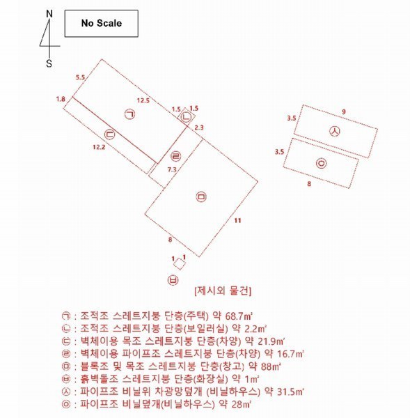 2025타경15567 충청남도 홍성군 광천읍 대평리 542 농지 경매 이미지