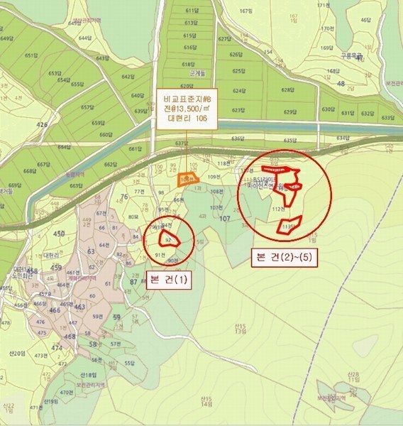 2025타경15600 충청남도 홍성군 장곡면 대현리 113 농지 경매 이미지