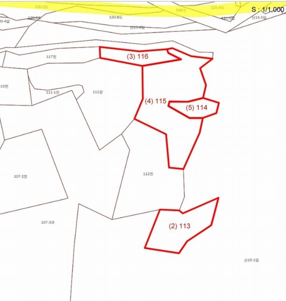 2025타경15600 충청남도 홍성군 장곡면 대현리 113 농지 경매 이미지