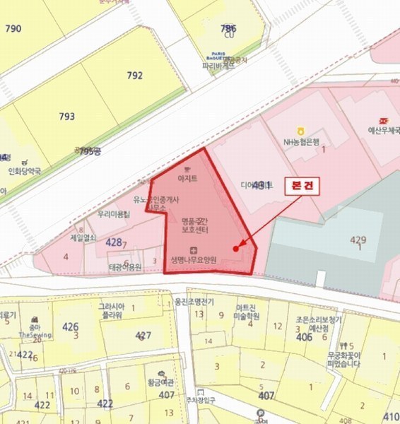 2025타경15631 충청남도 예산군 예산읍 예산로 184, 세강메디컬빌딩 3층 307호 근린상가 경매 이미지