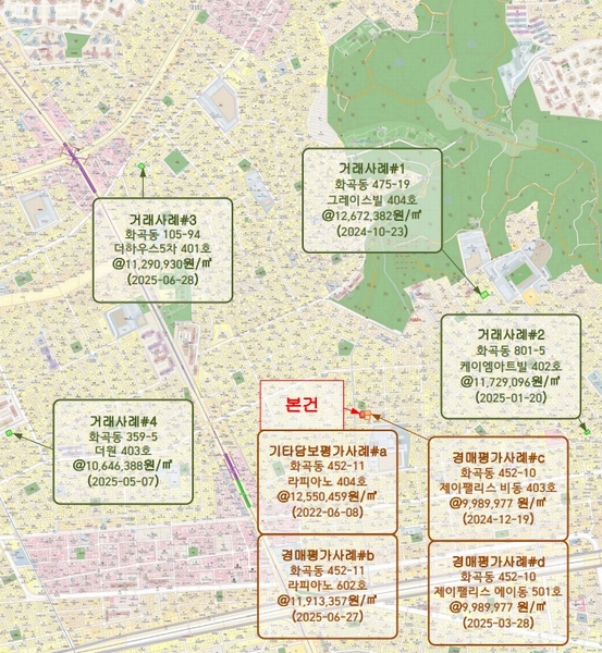 2025타경11099 서울특별시 강서구 곰달래로31라길 6, 라피아노 4층 404호 다세대(빌라) 경매 이미지