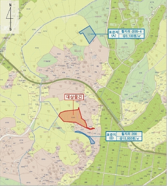 2025타경15806 충청남도 서천군 비인면 칠지리 산49 임야 경매 이미지