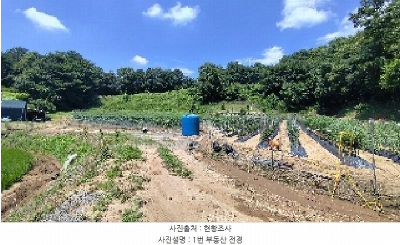 2025타경15842 충청남도 서천군 판교면 흥림리 609 농지 경매 이미지