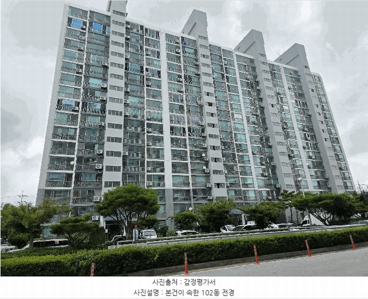 2025타경15890 충청남도 홍성군 월계천길 41-11, 현대아파트 102동 7층 708호 아파트 경매 이미지