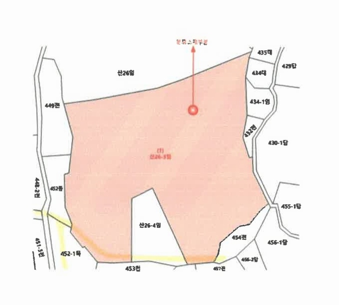 2025타경15918 충청남도 서천군 한산면 동산리 산26-3 임야 경매 이미지