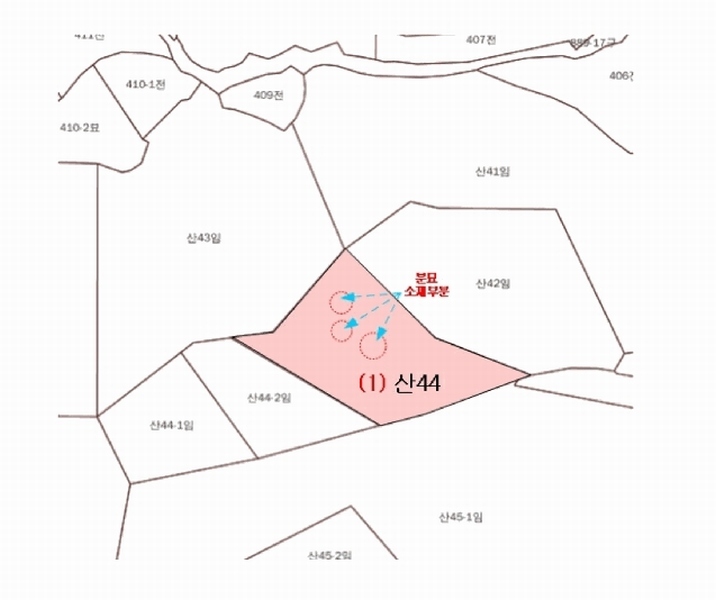 2025타경15925 충청남도 예산군 신양면 귀곡리 산44 임야 경매 이미지