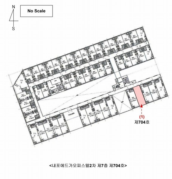 2025타경15748 충청남도 예산군 청사로 190, 내포에드가오피스텔2차 7층 704호 오피스텔 경매 이미지