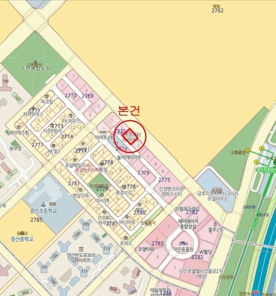2025타경1165 경상남도 양산시 부산대학로 126, 일루아타워 6층 603호외1개호 근린상가 경매 이미지