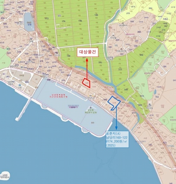 2025타경15663 충청남도 홍성군 서부면 남당리 160-79 숙박시설 경매 이미지