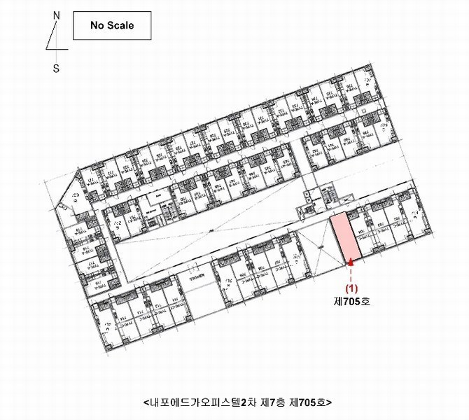 2025타경15746 충청남도 예산군 청사로 190, 내포에드가오피스텔2차 7층 705호 오피스텔 경매 이미지