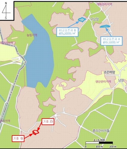 2025타경15803 충청남도 홍성군 은하면 장척리 231 대지 경매 이미지