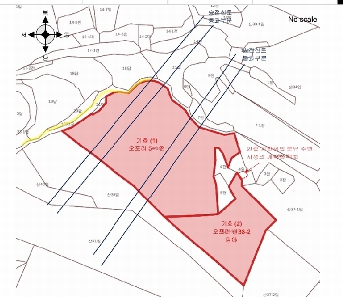 2025타경15816 충청남도 보령시 오천면 오포리 5-1 농지 경매 이미지