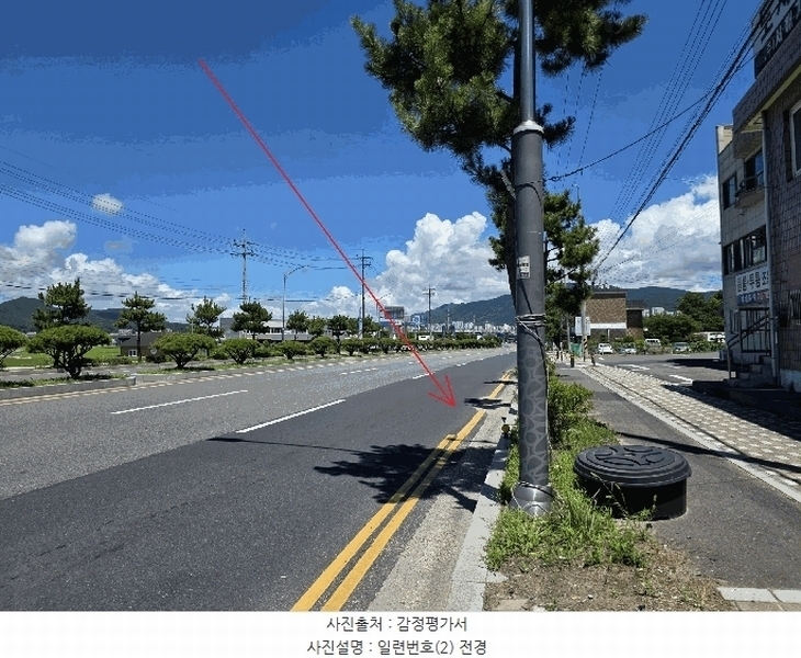 2025타경15837 충청남도 보령시 내항동 401-2 도로 경매 이미지