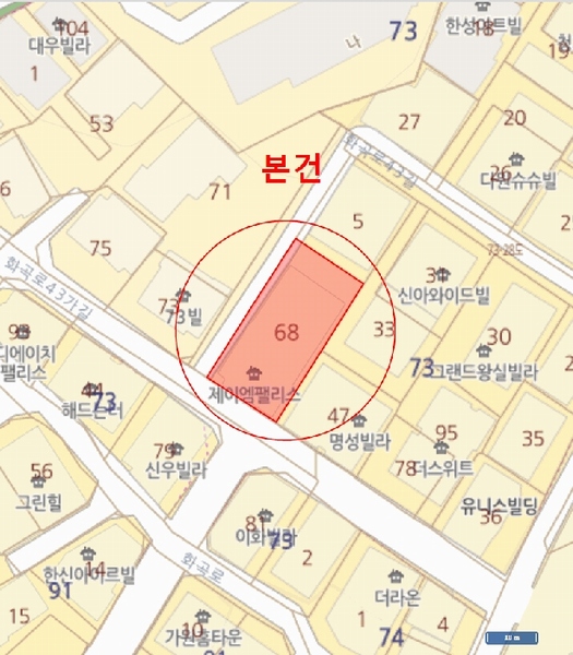 2025타경11261 서울특별시 강서구 화곡동 73-68 다세대(빌라) 경매 이미지
