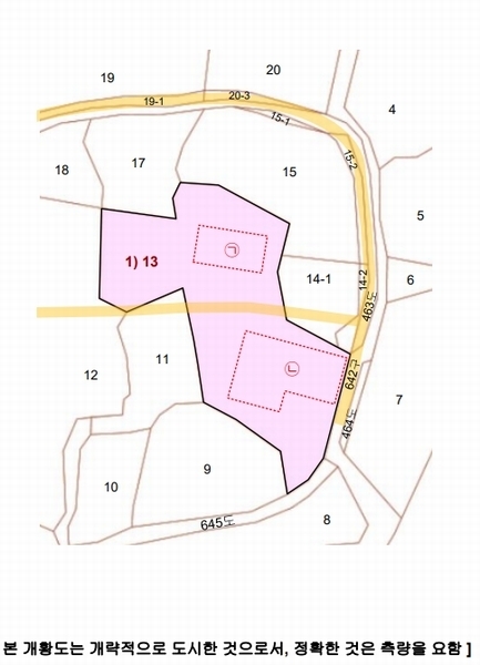 2024타경22876 충청남도 논산시 연산면 덕암리 13 대지 경매 이미지