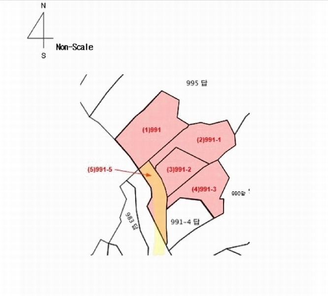 2025타경378 경상남도 김해시 내동 991 농지 경매 이미지