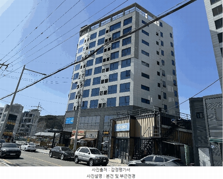 2025타경414 부산광역시 해운대구 송정중앙로36번길 70, 송정블루캐슬 2층 201호 근린상가 경매 이미지