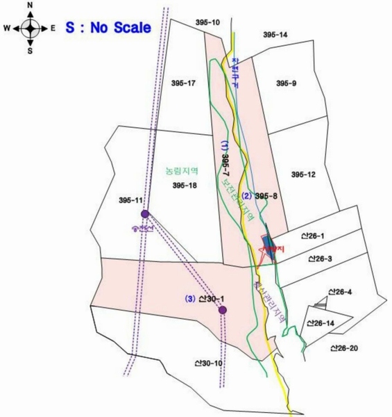 2025타경20337 충청남도 논산시 벌곡면 한삼천리 산30-1 임야 경매 이미지