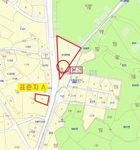 2025타경20350 충청남도 논산시 연무읍 안심리 산289 주택 경매 이미지