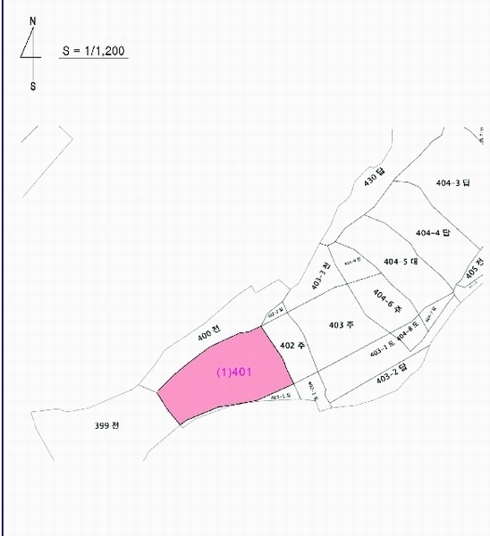 2025타경20368 충청남도 논산시 벌곡면 신양리 401 농지 경매 이미지