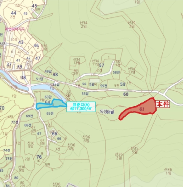 2025타경20439 충청남도 부여군 부여읍 용정리 61-4 농지 경매 이미지