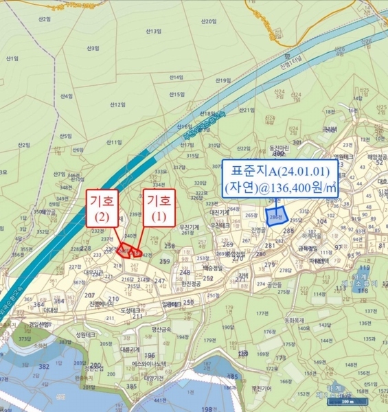 2024타경1923 경상남도 김해시 진영읍 하계리 243 농지 경매 이미지