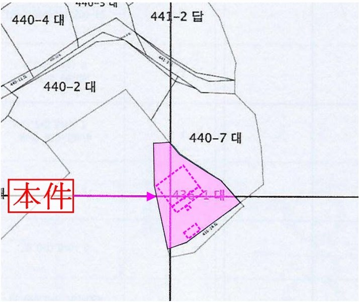 2025타경20295 충청남도 논산시 연산면 표정리 436-1 대지 경매 이미지
