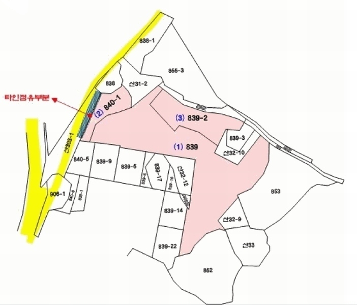 2025타경20325 충청남도 논산시 연무읍 동산리 839 농지 경매 이미지