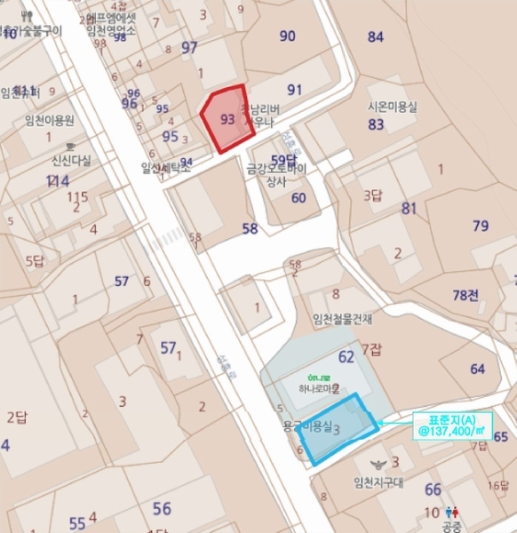 2025타경20330 충청남도 부여군 임천면 군사리 93 근린주택 경매 이미지