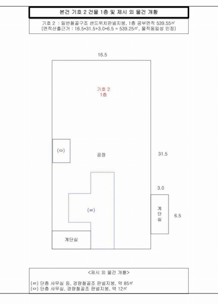 2024타경106890 충청남도 아산시 영인면 신봉리 446-28 공장 경매 이미지