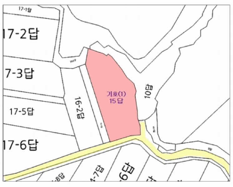 2025타경573 경상남도 하동군 양보면 통정리 15 농지 경매 이미지