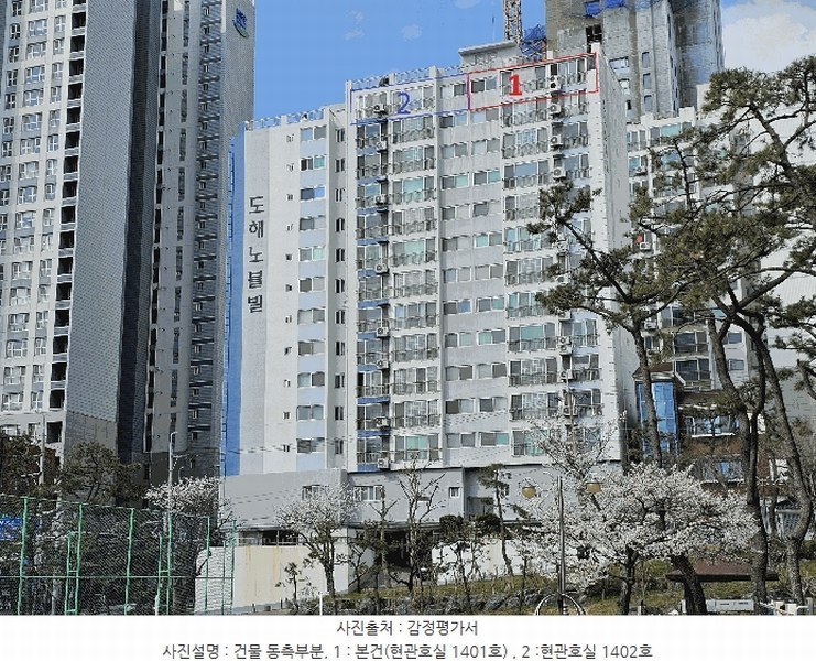 2025타경11570 울산광역시 동구 방어진순환도로 473, 도해노블빌 14층 1401호 아파트[공급25평형] 경매 이미지