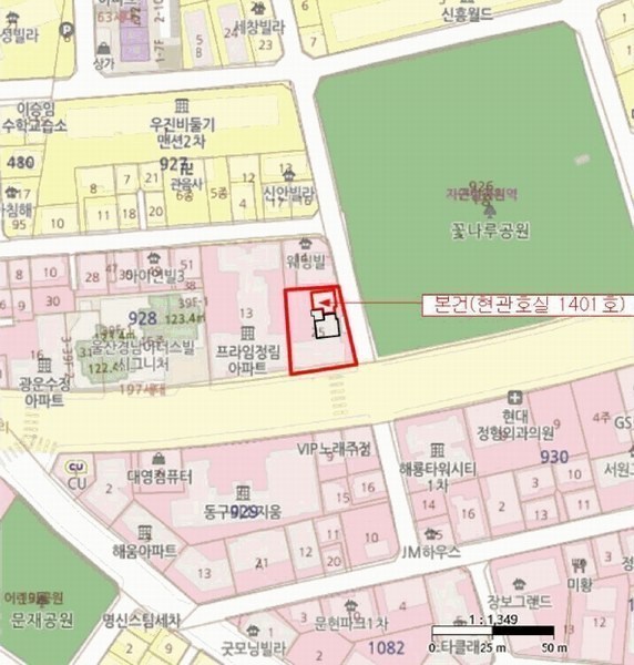 2025타경11570 울산광역시 동구 방어진순환도로 473, 도해노블빌 14층 1401호 아파트[공급25평형] 경매 이미지
