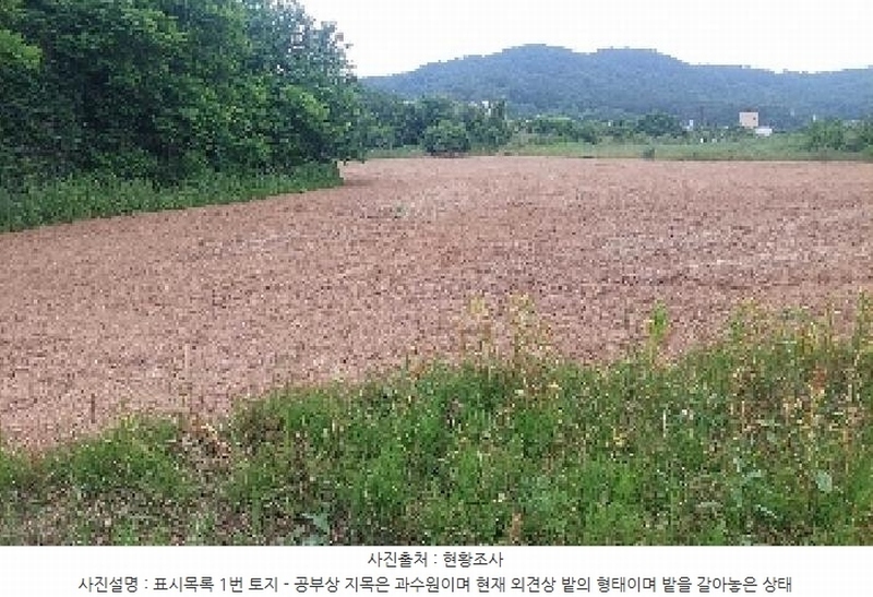 2025타경11802 충청남도 아산시 신인동 20 과수원 경매 이미지
