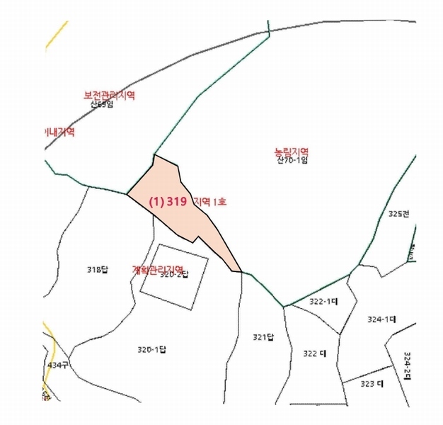 2025타경12017 충청남도 천안시 동남구 광덕면 무학리 319 농지 경매 이미지