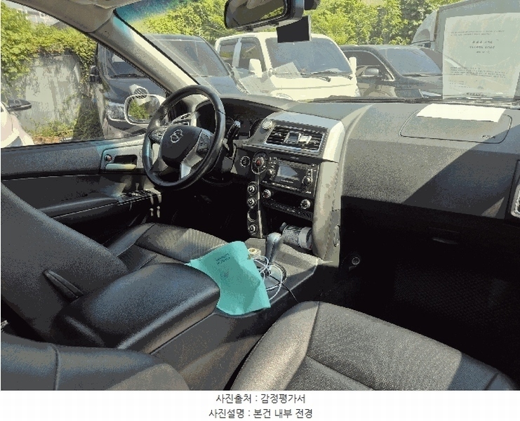 2025타경12099 충청남도 천안시 동남구 성남면 용원리 550, 동성주차장 내 코란도스포츠 경매 이미지