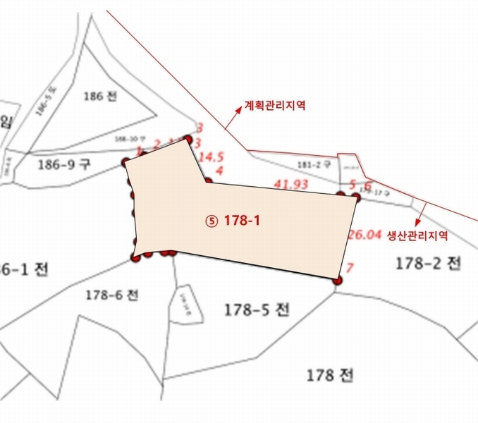 2025타경12127 충청남도 아산시 영인면 창용리 178-1 농지 경매 이미지