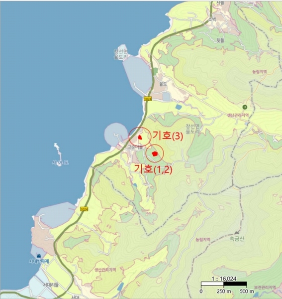2024타경4086 경상남도 남해군 창선면 율도리 722 주택 경매 이미지