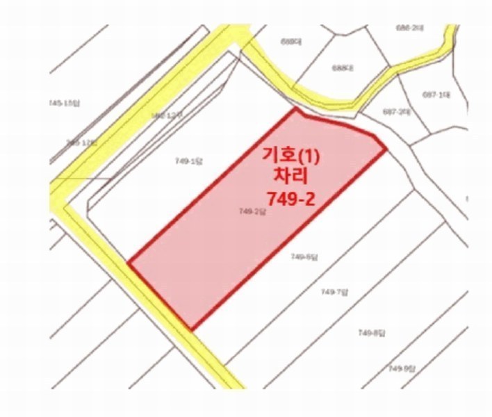 2025타경11341 울산광역시 울주군 두서면 차리 749-2 농지 경매 이미지