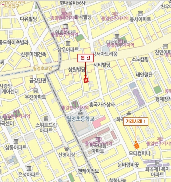 2025타경11347 서울특별시 강서구 가로공원로 184-14, 와이앤비더스토리 3층 304호 다세대(빌라) 경매 이미지
