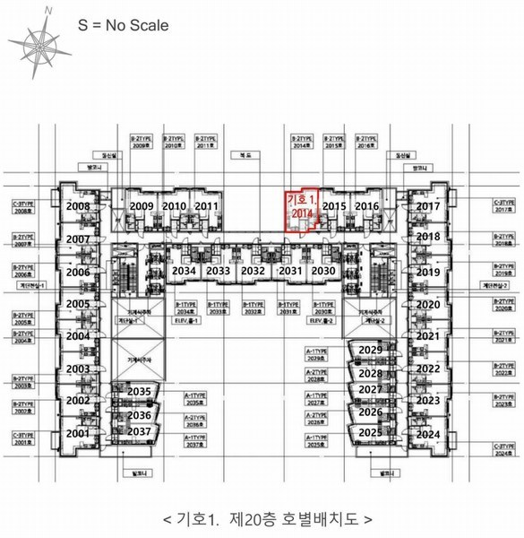 2025타경10279 충청남도 아산시 배방읍 희망로46번길 8, 코아루테크노시티오피스텔 20층 2014호 오피스텔 경매 이미지